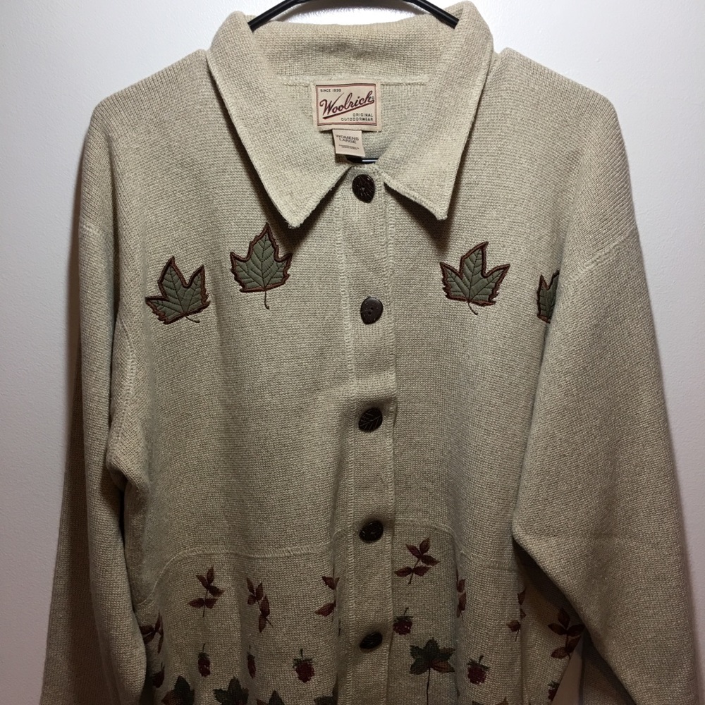 Woolrich women’s cardigan sweater